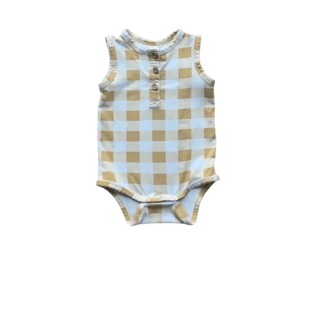 Kate Quinn is Checkered Bodysuit
